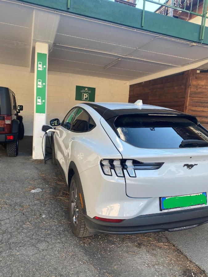 Hotel Panda Cortina- Ricarica Auto Elettriche Cortina dʼAmpezzo Eksteriør billede